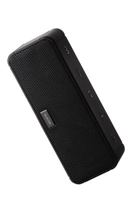 ELECOM Портативная беспроводная Bluetooth стереоколонка, 18 часов непрерывной работы по Bluetooth, AUX, двойное подключение двух устройств одновременно, для более удобного ношения на ремне, водонепроницаемая,