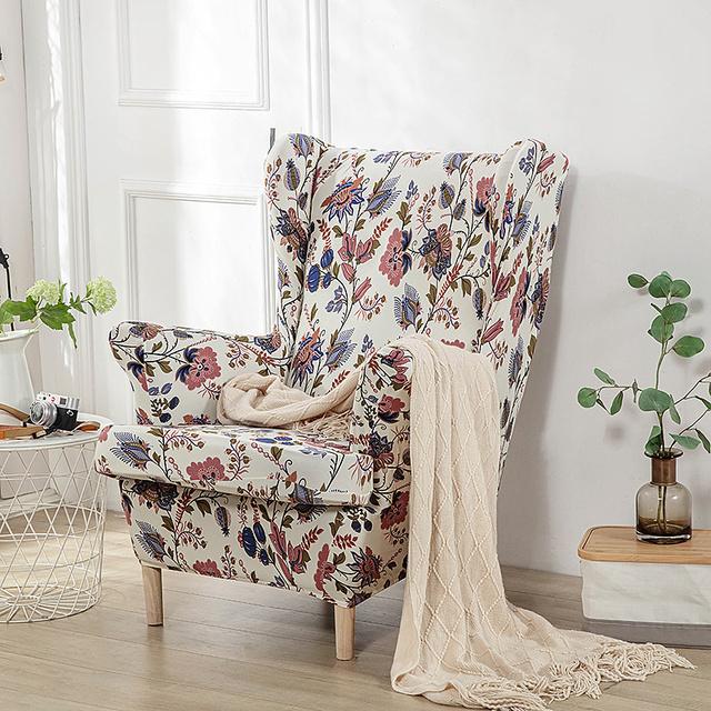 Чехлы для кресел Bohemia Wing, чехлы для кресел из эластичного спандекса, съемные чехлы для диванов Relax с чехлом для подушек сидений