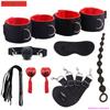 Секс-инструменты для БДСМ-связывания для взрослых S&;M Фетиш-игры Набор Вибратор Наручники Лодыжка Кровать Наборы игрушек для
