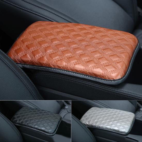 Universal Auto Car Armrest Cover Box Mat Pad Central Console Protective Cushion