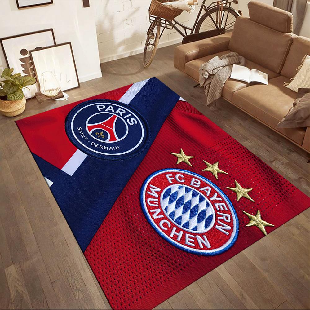 Fc Bayern Munich Area Rug Design For Bedrooms Hallway Decorate Room Entryway Antislip Rug Office Home Decor Gift For Festivals