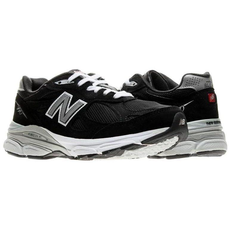 990v3 Wmns New Balance Сделано в США 'Черный Белый' Женские W990BK3