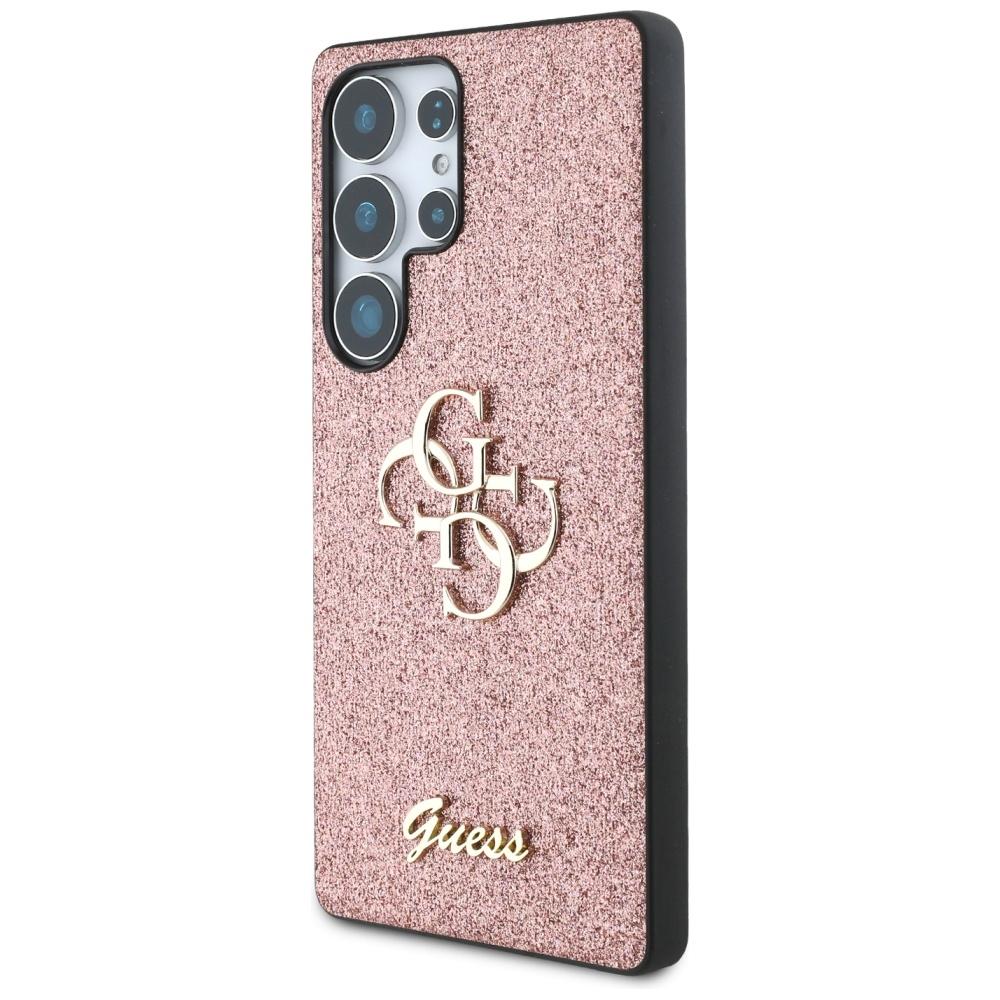 Etui Do Samsung Galaxy S25 Ultra Guess Glitter 4G Metal Logo