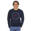 Men's Sweatshirt - PAPA D'AMOUR FULL OF HUMOR