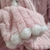 Warm Coral Velvet Pajamas Set for Women Winter Pajamas Pajamas Home Single Breasted Sweet Cute Soft Comfortable Pajamas