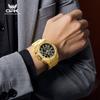 OPK Brand Modern Business Multifunctional Dial Steel Strip Men's Quartz Watch Waterproof Men's Watch 8196