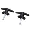 Замок-ручка Т-образный для крышки кузова грузовика, левый и правый, регулируемый, набор замков-ручек Т-образных для RV, прицепов, кемперов