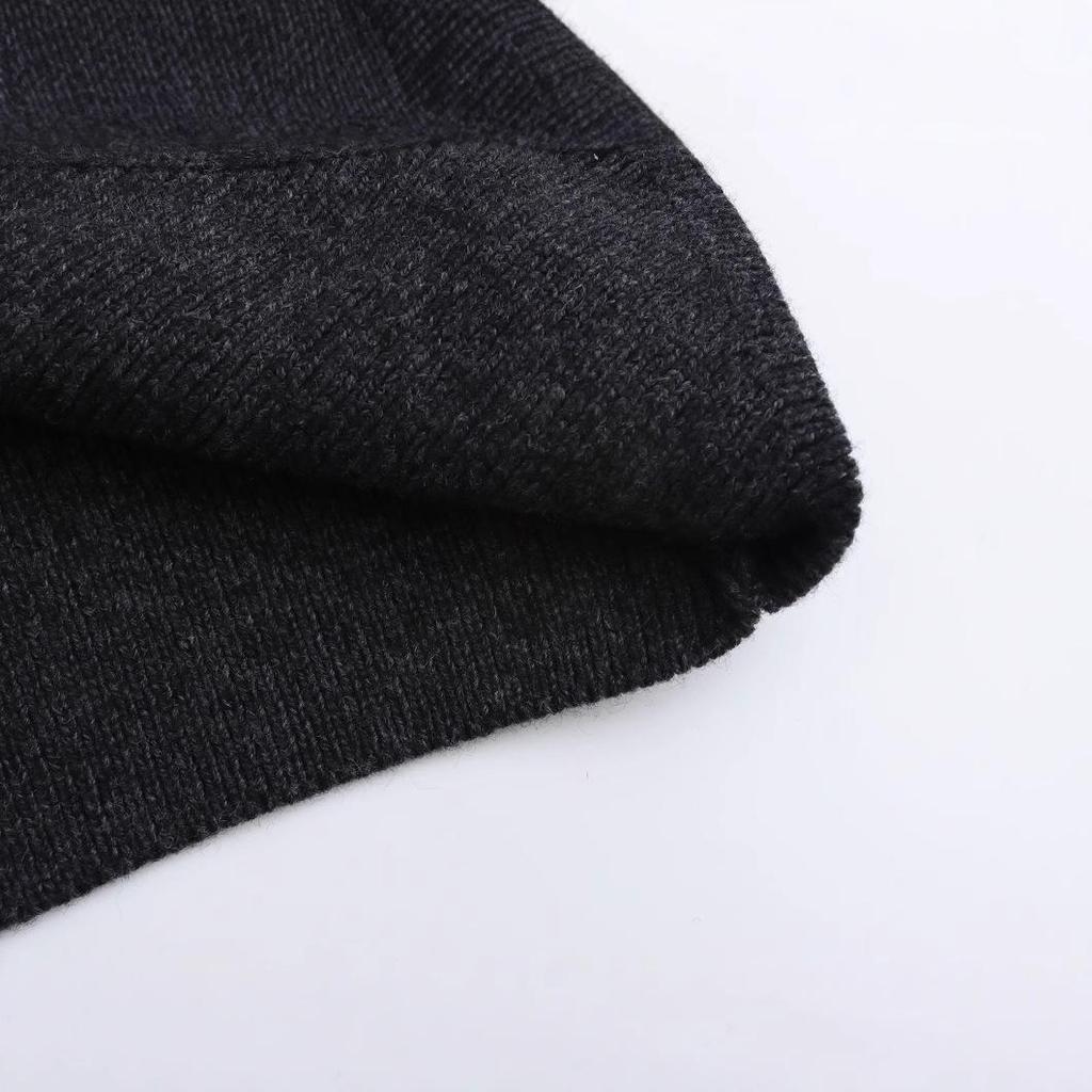 Элегантный вязаный кардиган с V-образным вырезом и двубортной застежкой - Женская мода осень/зима