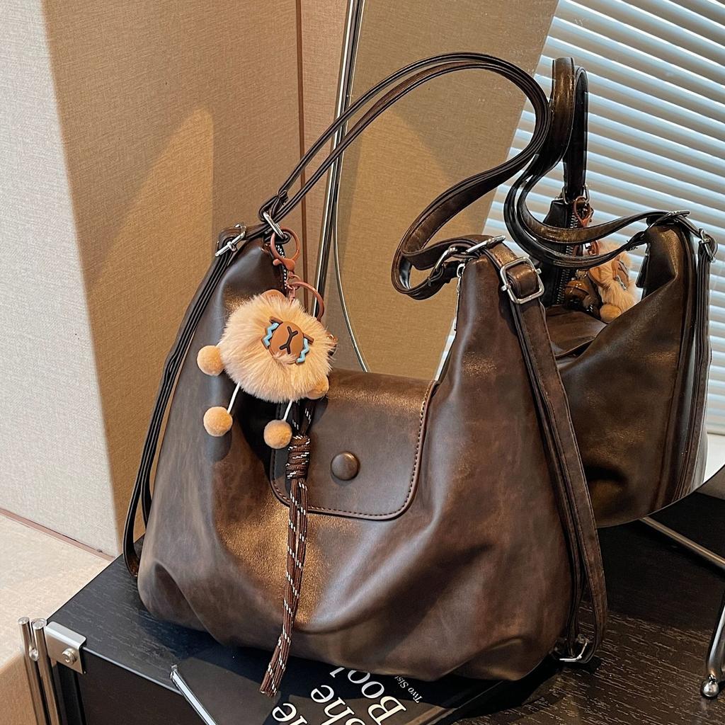 Tote Bag Women's Large Capacity Commuting Backpack Design, Single Shoulder Bag, Lightweight Travel Backpack