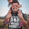 Fathers Day Gift T-Shirt Mens - Proud DAD of an Awesome DAUGHTER Christmas