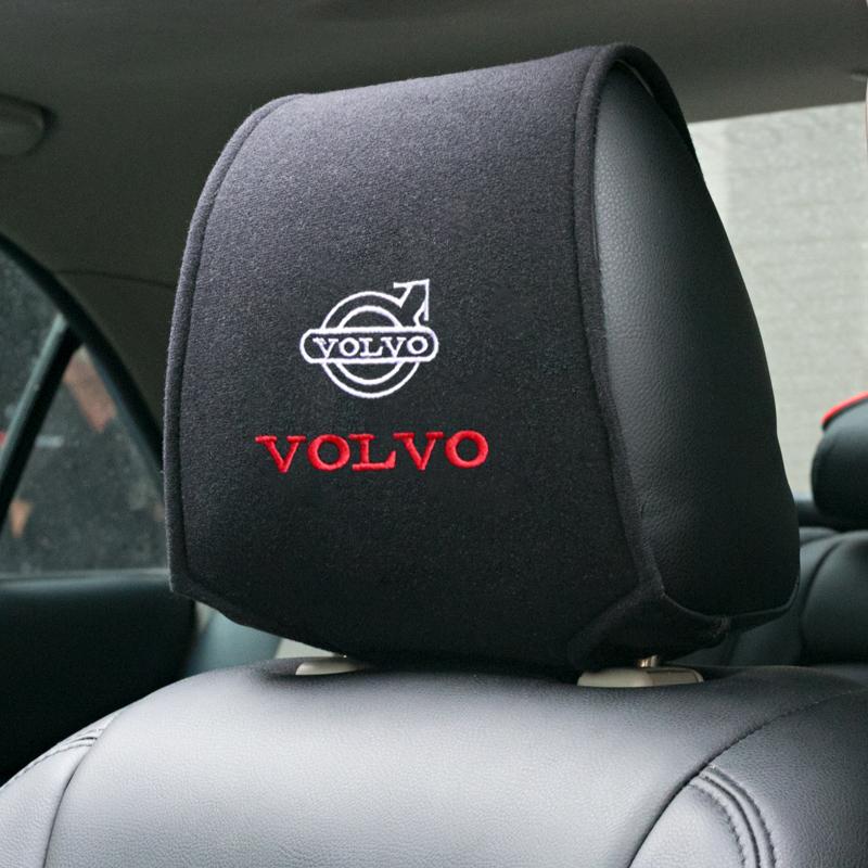 Car Styling For Volvo XC60 XC90 S60 V50 V60 V70 V90 S90 Accessories Hot car headrest cover