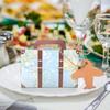 50 шт., коробка конфет для вечеринки, винтажный мини-чемодан, подарочная коробка, коробка из крафт-бумаги с бирками, шпагат из мешковины, свадебное украшение, коробка для конфет для путешествий, тематическая вечеринка