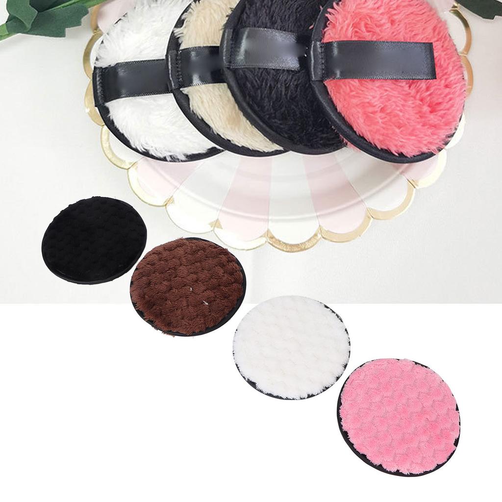 4 шт. многоразовые диски для снятия макияжа сверхтонкие очищающие спонжи для лица инструмент для снятия макияжа