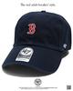 Кепка 47BRAND Low Cap MLB Major League Baseball Boston Red Sox Authentic Navy F Size [B-BSNR02GWS-NY] (01) (унисекс)