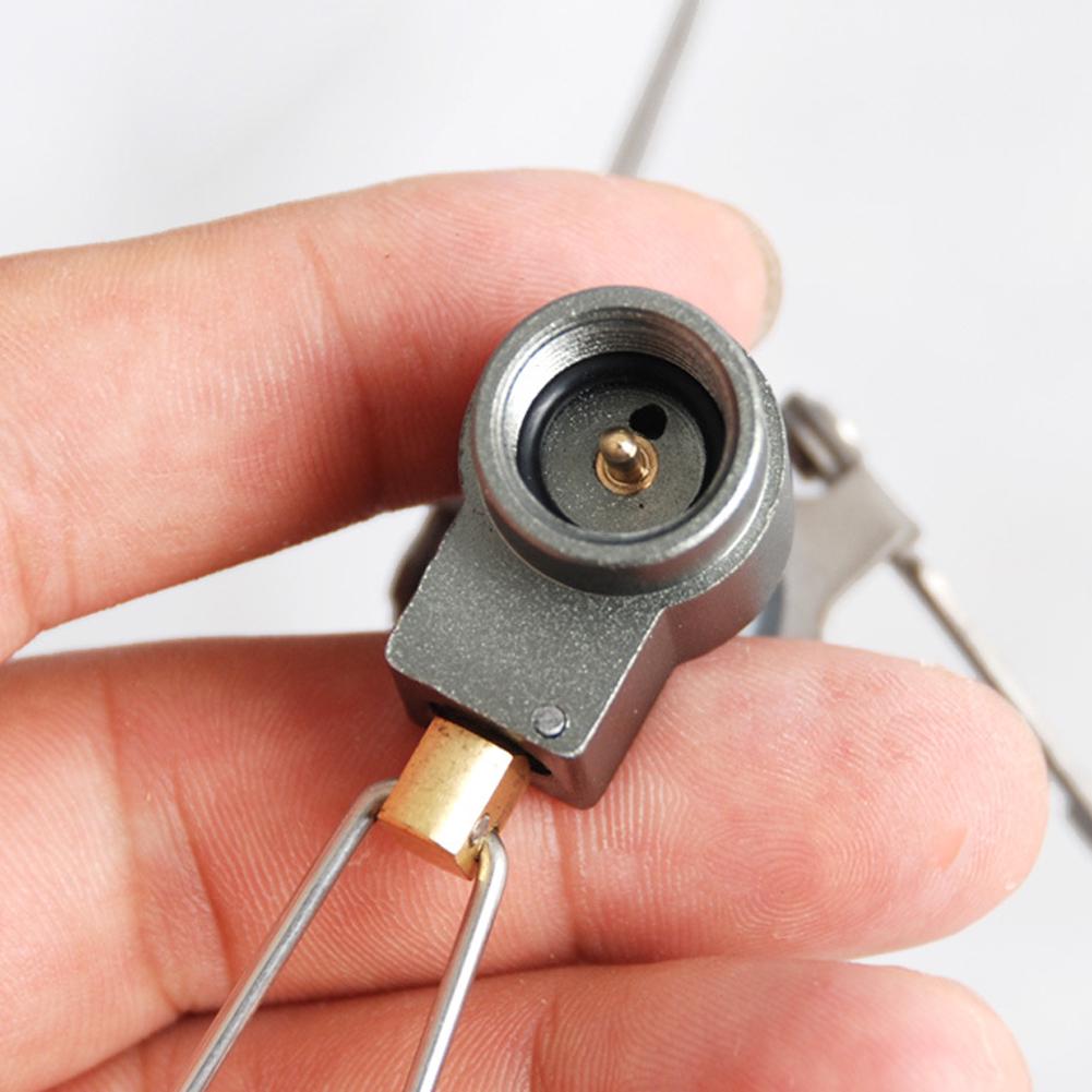 Сверхлегкая походная плита из титанового сплава 25 г, газовая горелка для пикника и пикника