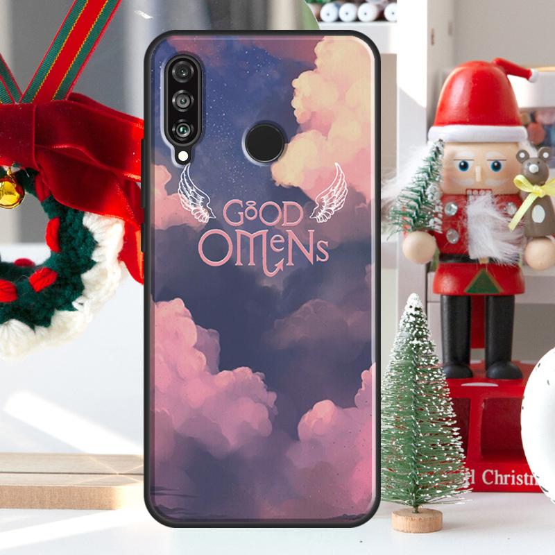 Чехол Good Omens для Huawei Nova 9 10 SE 11 Pro Y60 Y70 Y90 Y61 Y91 Y72 Y73 12i 11i 8i P20 P30 P40 Lite