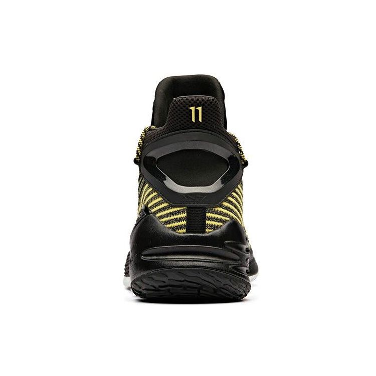 Anta Баскетбольные кроссовки KT4 Thompson мужские черные желтые 11921101-5