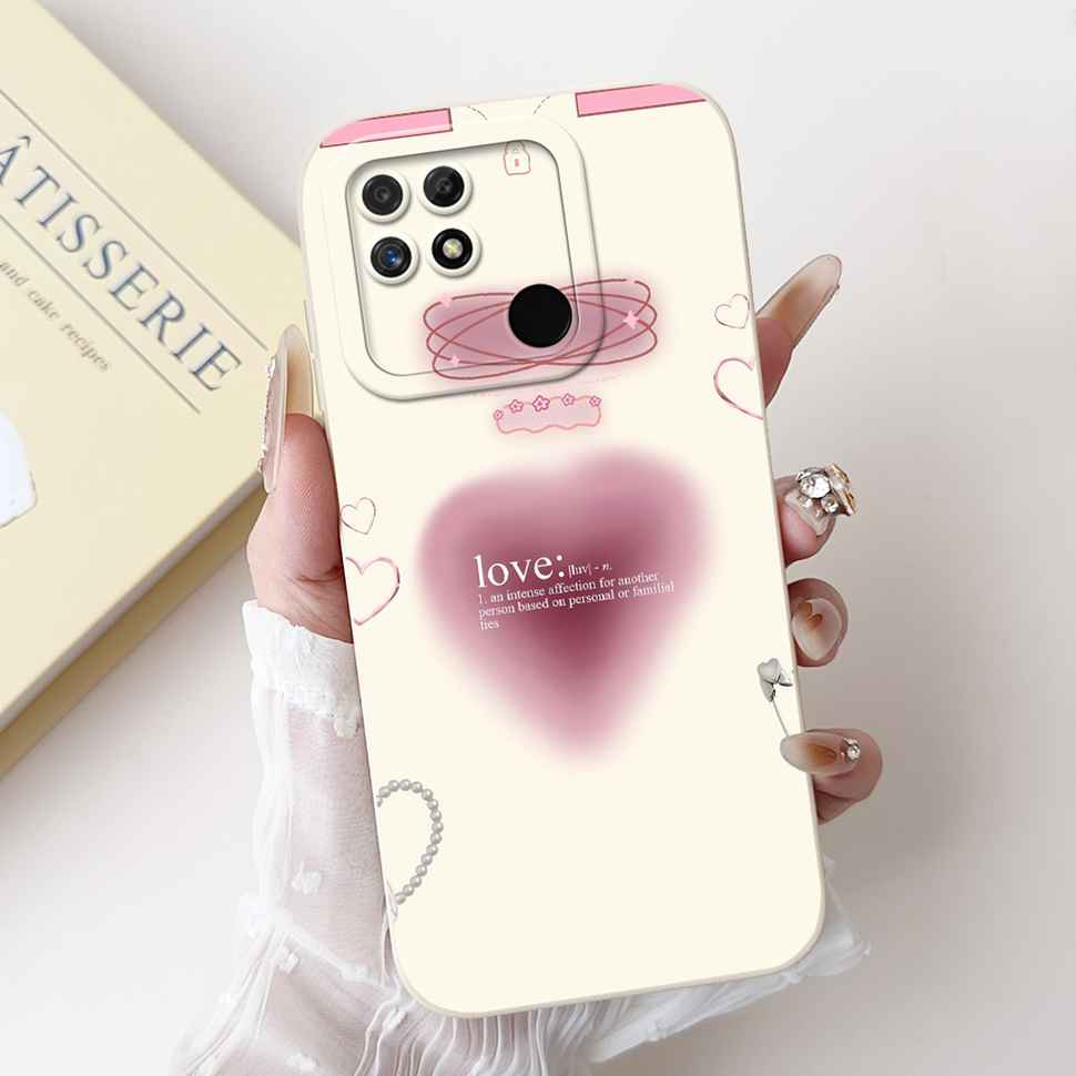 Чехол для Realme Narzo 50A RMX3430 Цветы Мягкий Силиконовый Чехол для Oppo Realme Narzo50a 6.51" Модный Защитный Чехол