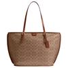 COACH TAXI 36 Brand Classic Logo Tote Bag Tote Bag Shopping Bag Artificial Leather Portable Shoulder Bag Large Women's Brown