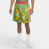 Jordan Спортивные свободные баскетбольные шорты с эластичной резинкой на талии и принтом ДНК, мужские штаны CK9528-631
