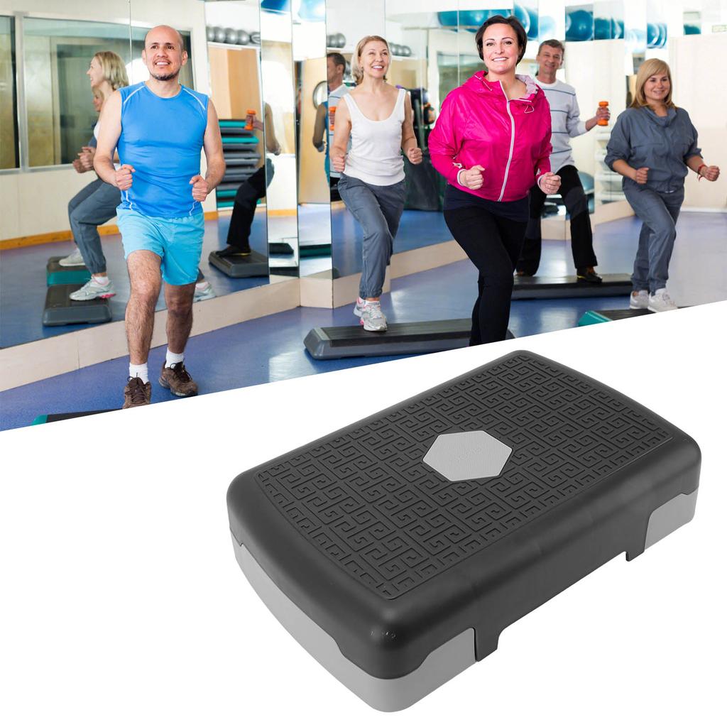 Аэробная фитнес-доска для танцев и йоги, спортивная противоударная, препятствующая скольжению, штабелируемая платформа