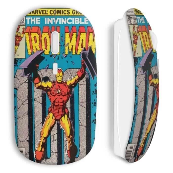 Iron Man Comics Wireless Mouse