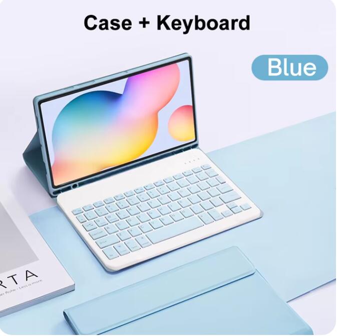 Чехол-клавиатура для iPad Air 5-го поколения 10,9 дюйма, Съемная крышка-клавиатура для iPad Air 4-го поколения 10,9 дюйма Funda