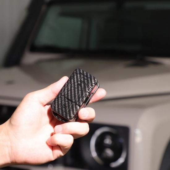 ABS Carbon Car Remote Key Fob Case Accessories Trim For Ineos Grenadier -25