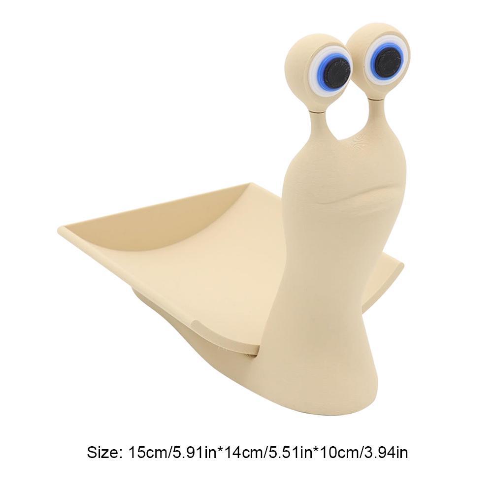 Забавный держатель для туалетной бумаги в виде улитки, стойка для хранения бумаги, мультяшный держатель для бумажных полотенец, отдельно стоящий держатель, декор для рулона туалетной бумаги