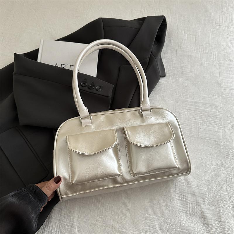 Повседневная женская сумка-сумка для commuters 2 осенняя новая нишевая дизайнерская легкая роскошь на плечо подмышку маленькая квадратная сумка