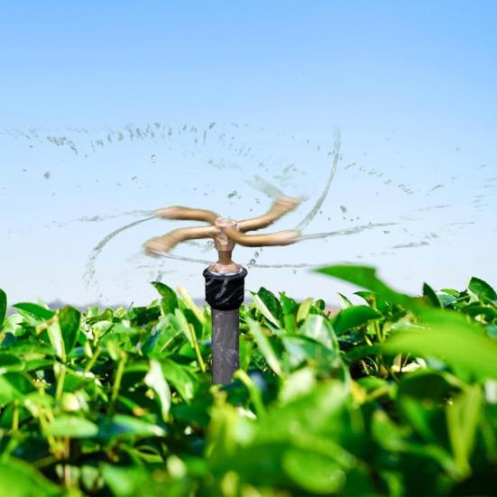 Автоматический роторный опрыскиватель, система орошения сада, вращающийся на 360 градусов спринклер, насадка для орошения всего урожая, поливочная насадка для газонов, садов, патио