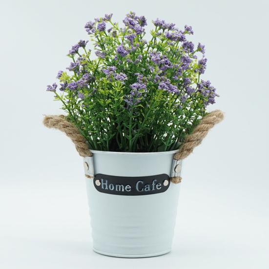 Искусственный цветок пенопластовый завод бонсай в горшке гостиная сад настольное украшение