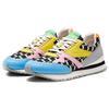 Li-Ning Удобные универсальные легкие амортизирующие нескользящие износостойкие низкие ретро-кроссовки для бега женские кроссовки разноцветные ALFR201-1