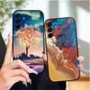 Чехол-бампер для Samsung Galaxy A17, мягкий силикон + ТПУ, противоударный, для GalaxyA17 5G, защитный корпус телефона, A 17, мультяшный, Capa