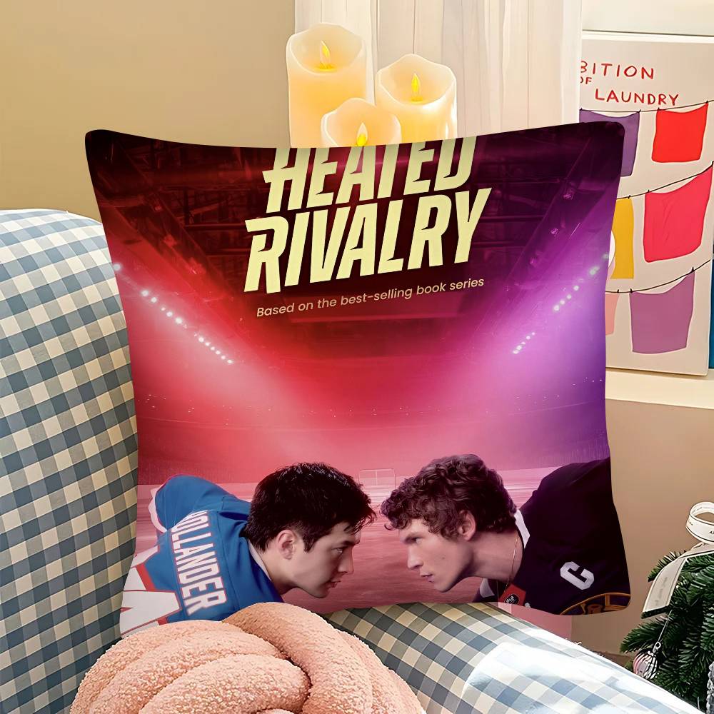 pc HHeated Rivalry Pillow Case Fashion Square Pillowcase Bedroom Sofa Room Ins Decoration Leisure