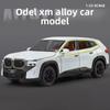 Новый 1:32 BMW XM SUV шестидверный имитация литой игрушечной машинки модель со звуком и светом инерционный механизм детская коллекция игрушек украшения подарок на день рождения мальчика
