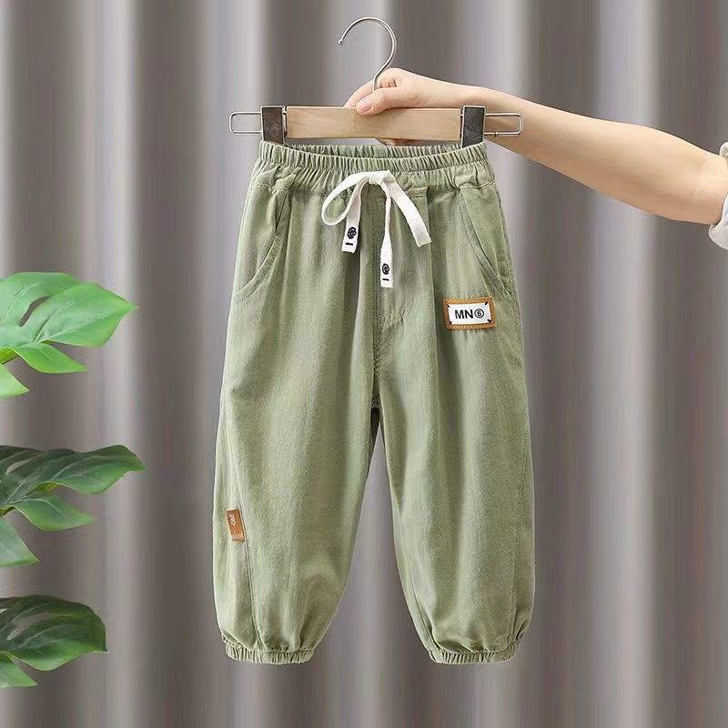 Boys' Pants Summer Thin Design Children's Sports Pants Summer Casual Pants Baby Loose Pants