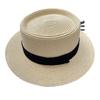 Flat Trendy Top Woven Wide Brim Straw Hat For Sun Shield And Activities Outdoor