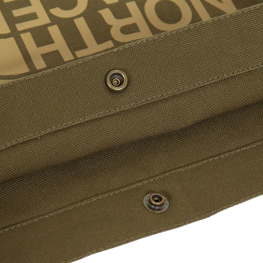 The North Face Organic Cotton Military One Size Musette, Olive/Honey Mustard,