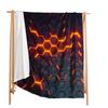 Blanket Flannel Blanket Laser Geometric Pattern 2D Digital Printing Blanket Cover Blanket