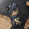 Модный Чехол Корона Буква Имени E M I J L Для iphone 14 Чехол Для iPhone 15 11 12 13 14 Pro Max XS X 7 8 15 Plus SE Чехол Обложка