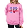 3D Digital Print Loose Fit Crewneck Sweatshirt Men Women Long Sleeve Pullover