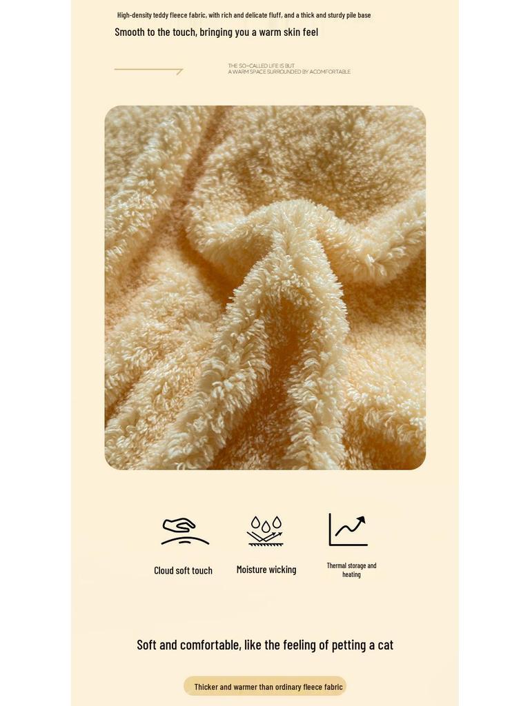 Зимний плюшевый бархатный комплект постельного белья: Фланелевые флисовые простыни и плюшевый пододеяльник