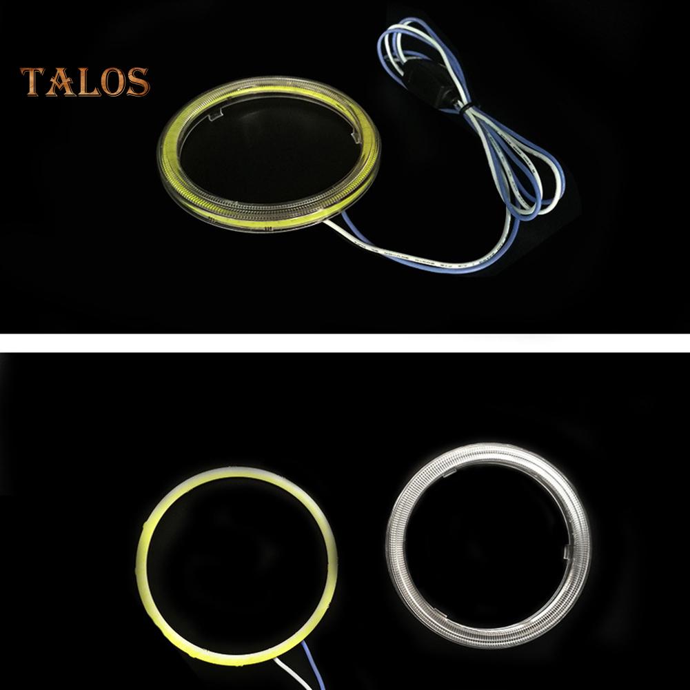 60 мм-120 мм автомобиль COB ангельские глазки светодиодные кольцевые фары лампы