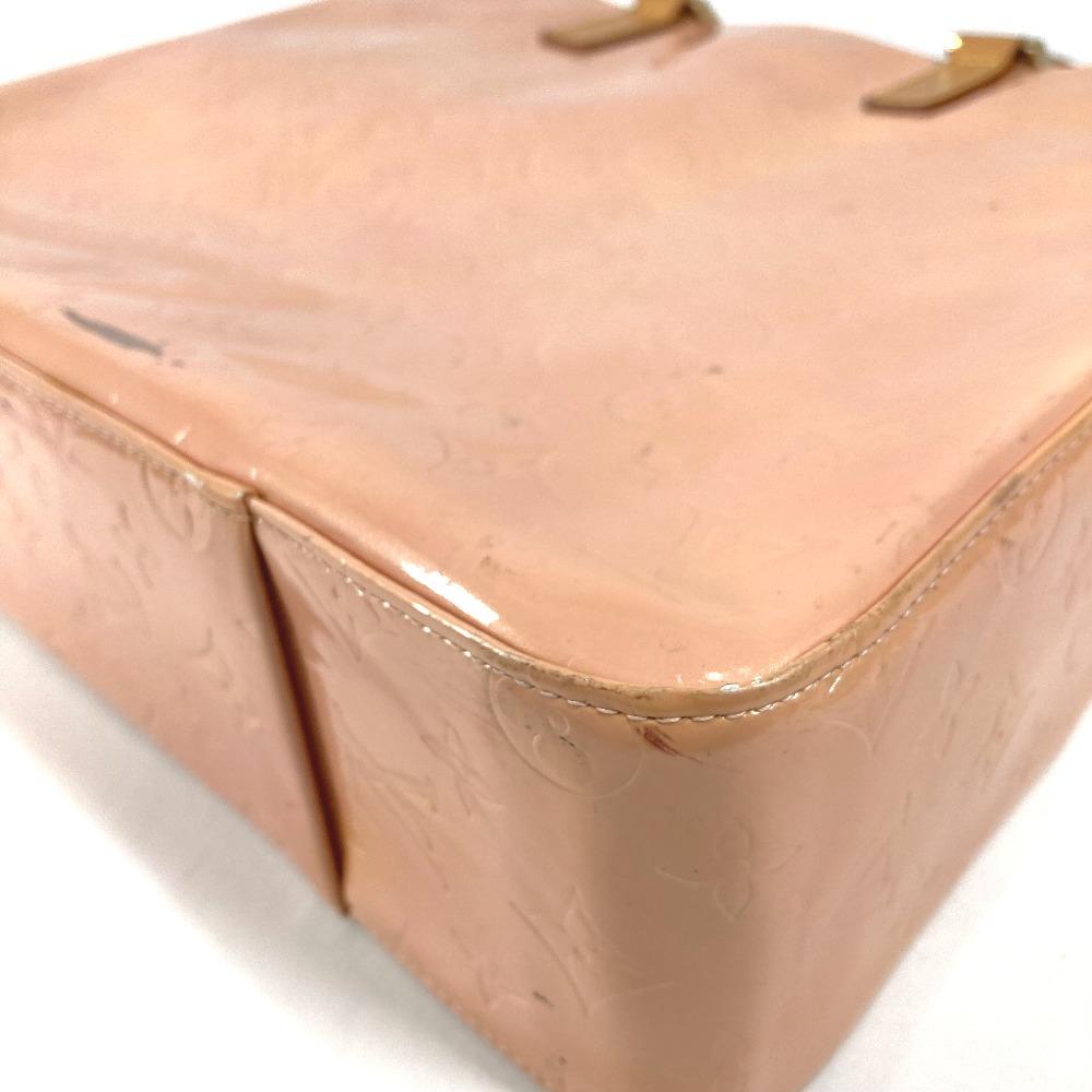 Louis Vuitton M91032 MonogramVernis Columbus Bag Tote Bag Shoulder Bag Baby pink