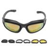 Outdoor Military Glasses UV400 Protection AntiImpact Sunglasses Goggles for Cycling Driving Fishing