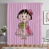Кухонные шторы для камеры Chi-bi Maruko Shades Шторы для детской комнаты Шторы на окна Хэллоуин Украшение Раздел Гостиная Современный