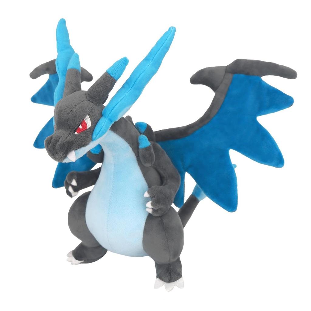 Sanei Boeki Pokemon ALL STAR COLLECTION Mega Charizard X W30 X D27 X H26cm Plush Toy PP281 (S)