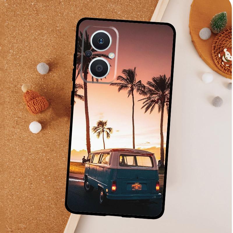 Combi Van Surf Phone Case For OPPO Reno 12 F 13 F 11 8T 7 8 10 Pro OPPO Find X8 X6 Pro X3 X5 Lite Cover
