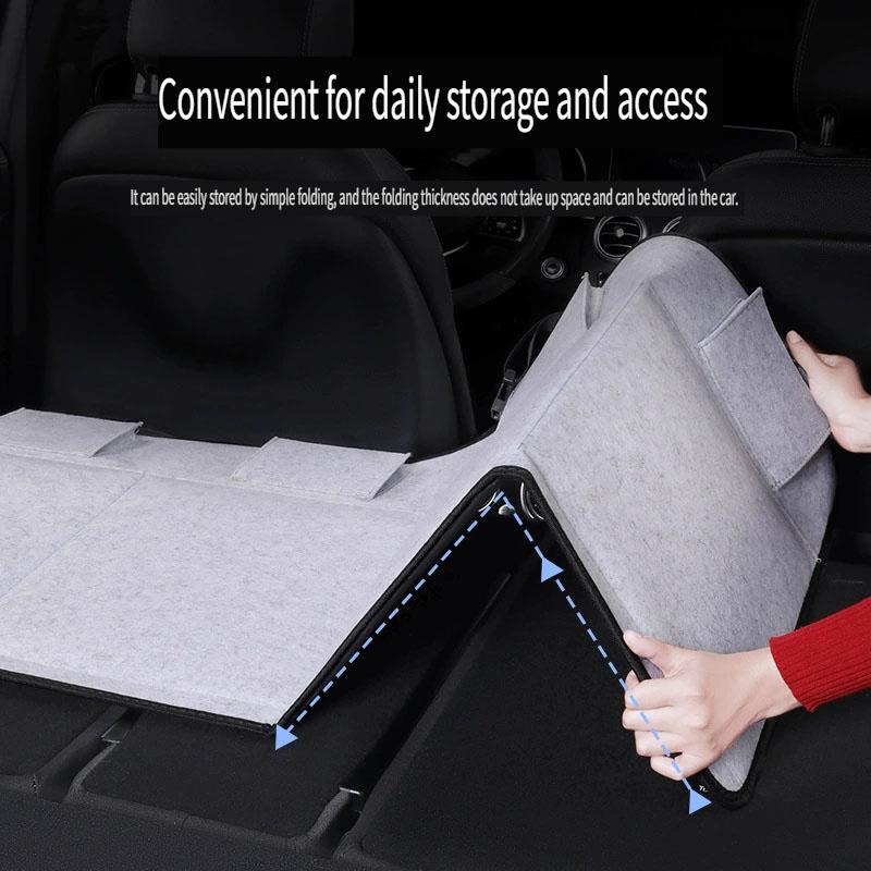 1PC Car Back Seat Extender, Foldable Sleeping Bed for Travel, Portable Camping Mattress Pad for Back Seat